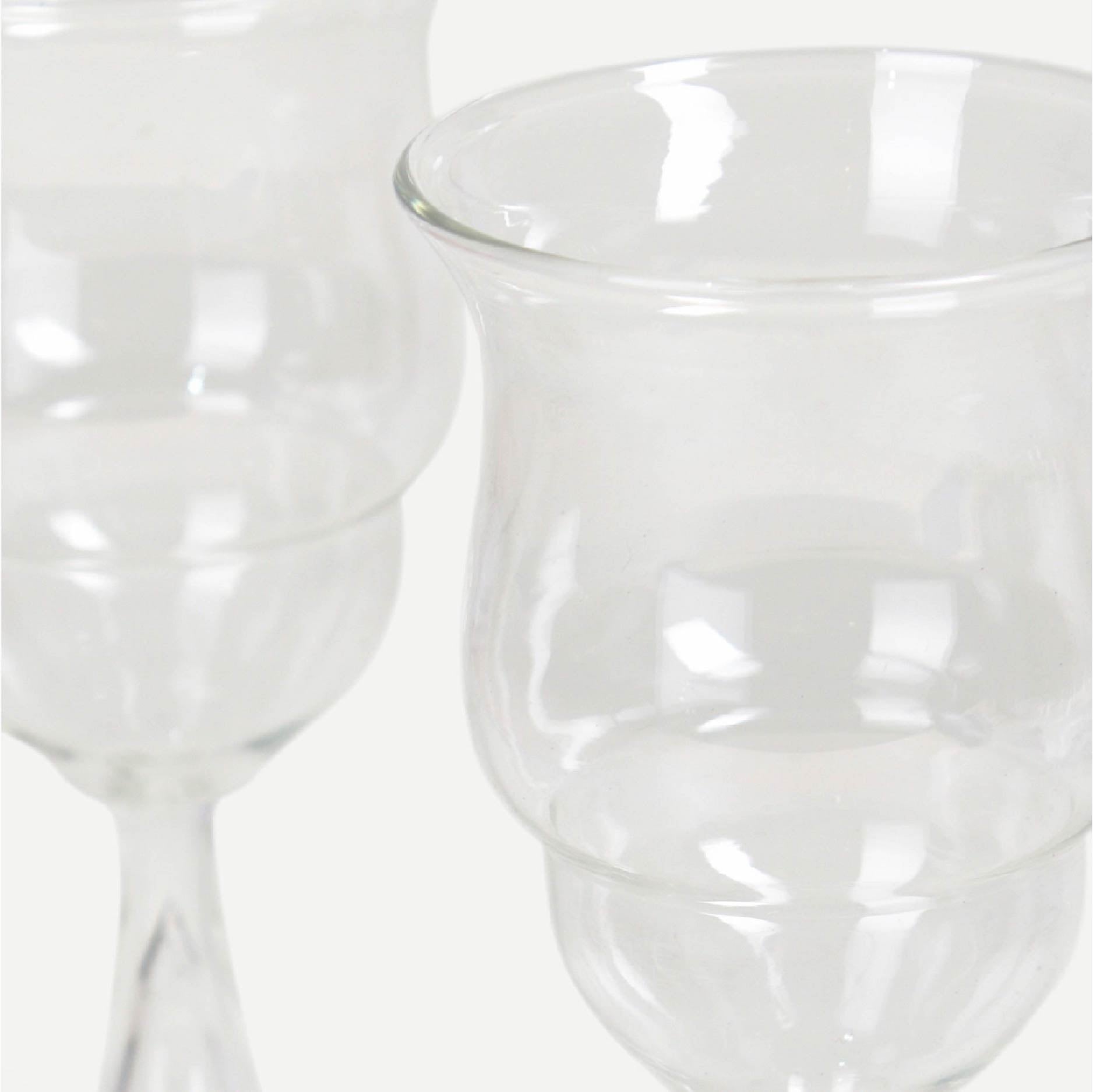 APRICO GLASSES (SET OF 2) 10(長さ) x 10(幅) x 23.6(高さ); 直径: 10