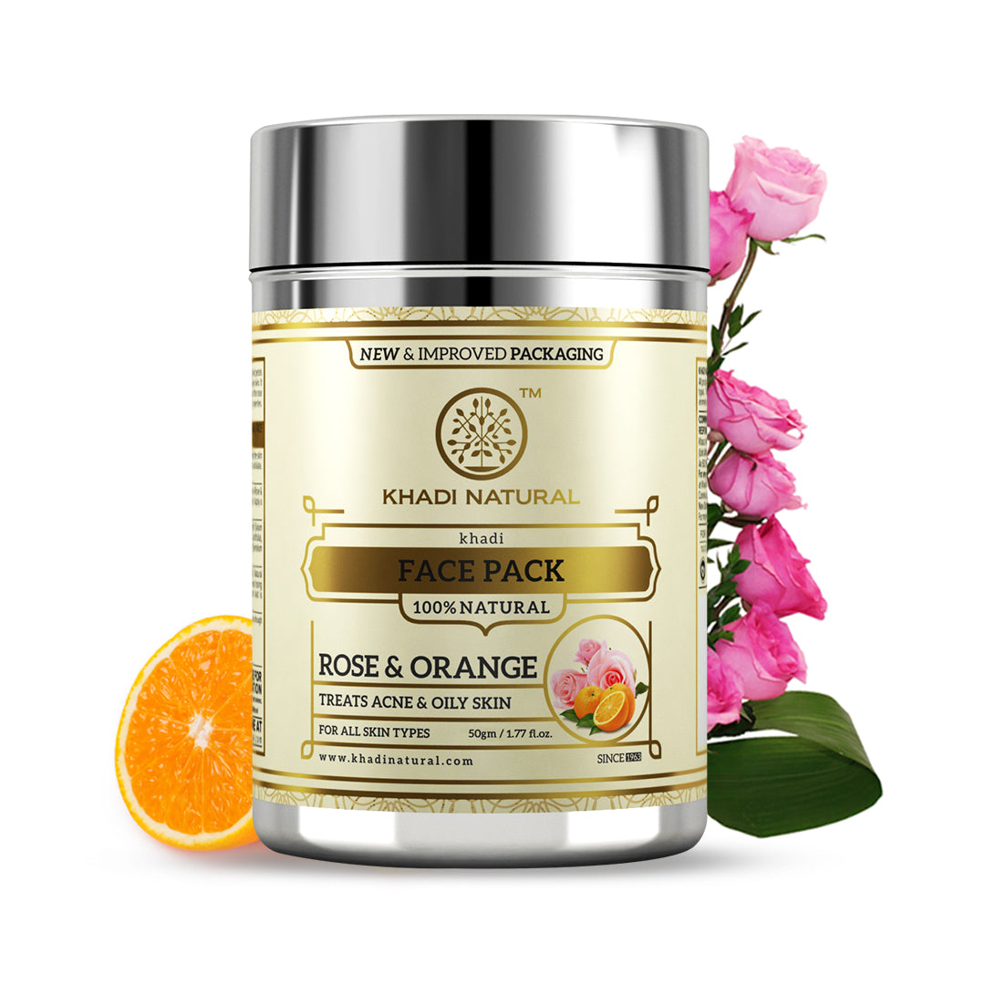 Rose & Orange Face Pack 50gm