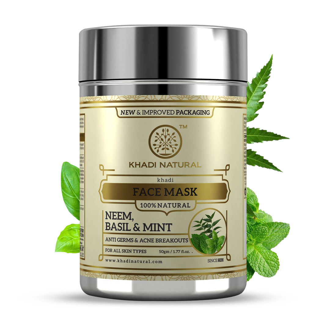 Neem Basil & Mint Anti Acne Face Pack 50gm