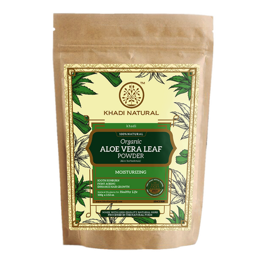 Organic Aloe Vera Leaf Powder For Hair Care- 100% Natural 100gm