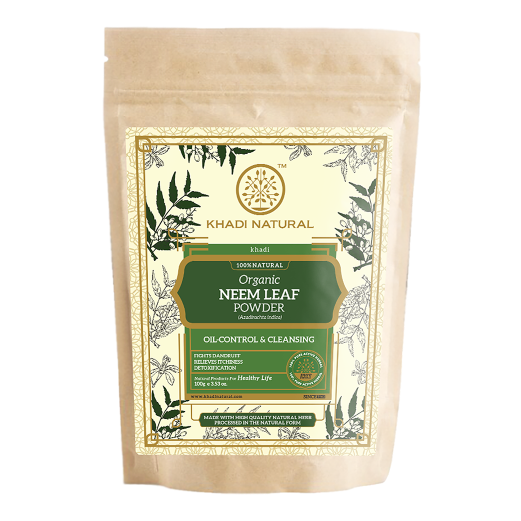 Organic Neem Leaf Powder For Hair - 100% Natural 100gm