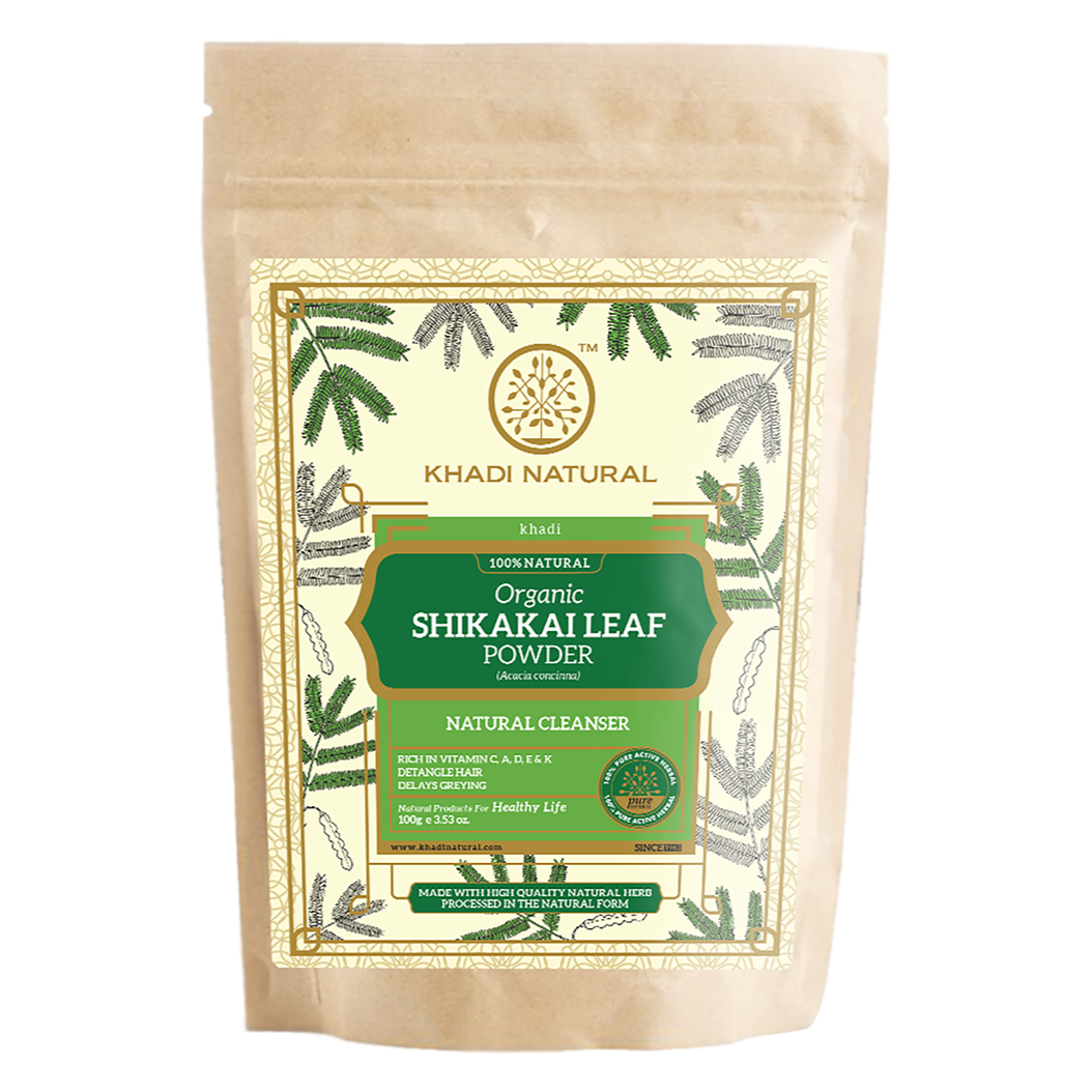 Organic Shikakai Leaf Powder For Hair - 100% Natural 100gm