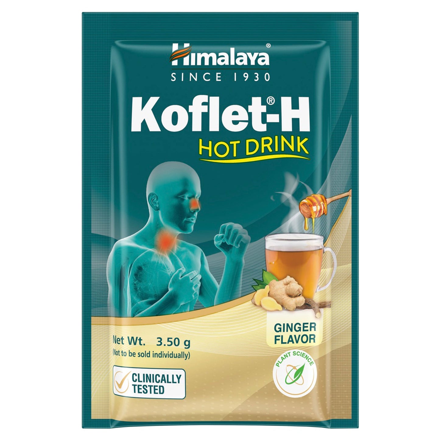 Himalaya Koflet-H Hot Drink (Ginger Flavor) - 10s