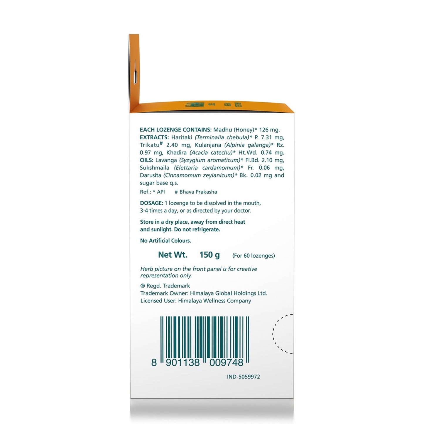 Koflet-H Lozenges 10N x 6's (Orange Flavour)