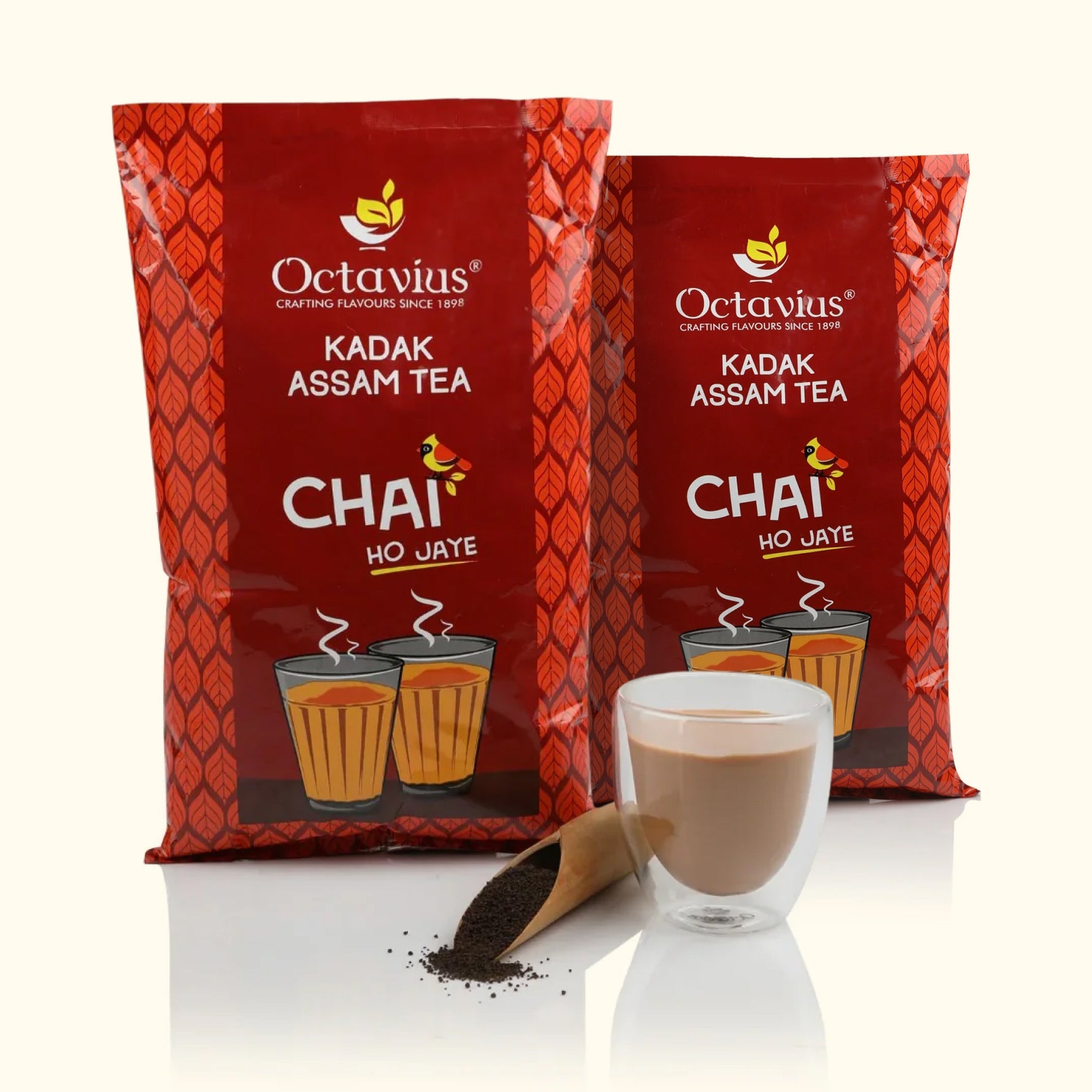 Kadak Assam CTC  Black Tea - 250 Gms ( PACK OF 2 ) 250g