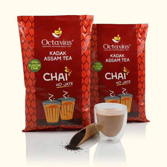 Kadak Elaichi CTC Black Tea 1 - kg ( PACK OF 2 ) Pack of 2