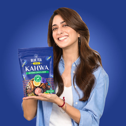 【Blue Tea】 Desi Kahwa (Butterfly Pea Flower) - 60 Tea Bags｜デシカワ（バタフライピーフラワー）｜60 Tea Bags