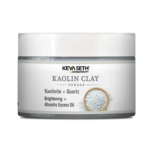 Kaolin Clay Powder Face Pack For Women & Men, Brightening + Absorbs Excess Oil 100g