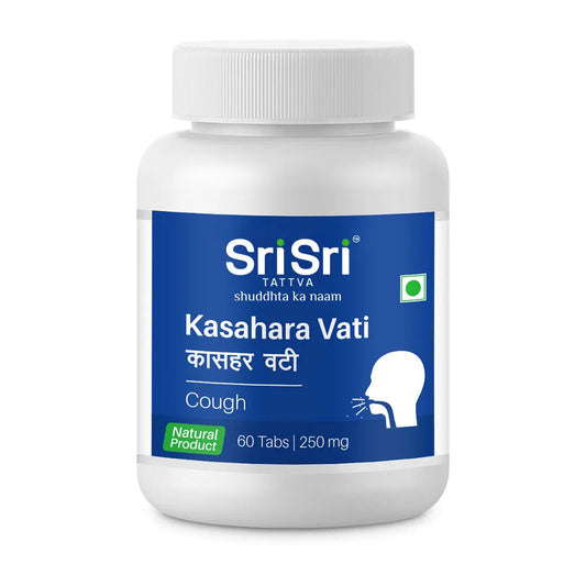 Kasahara Vati - A Unique Herbal Formulation | Offers Quick Relief From Both Dry And Allergic Cough | 60 Tabs | 250 mg 250mg