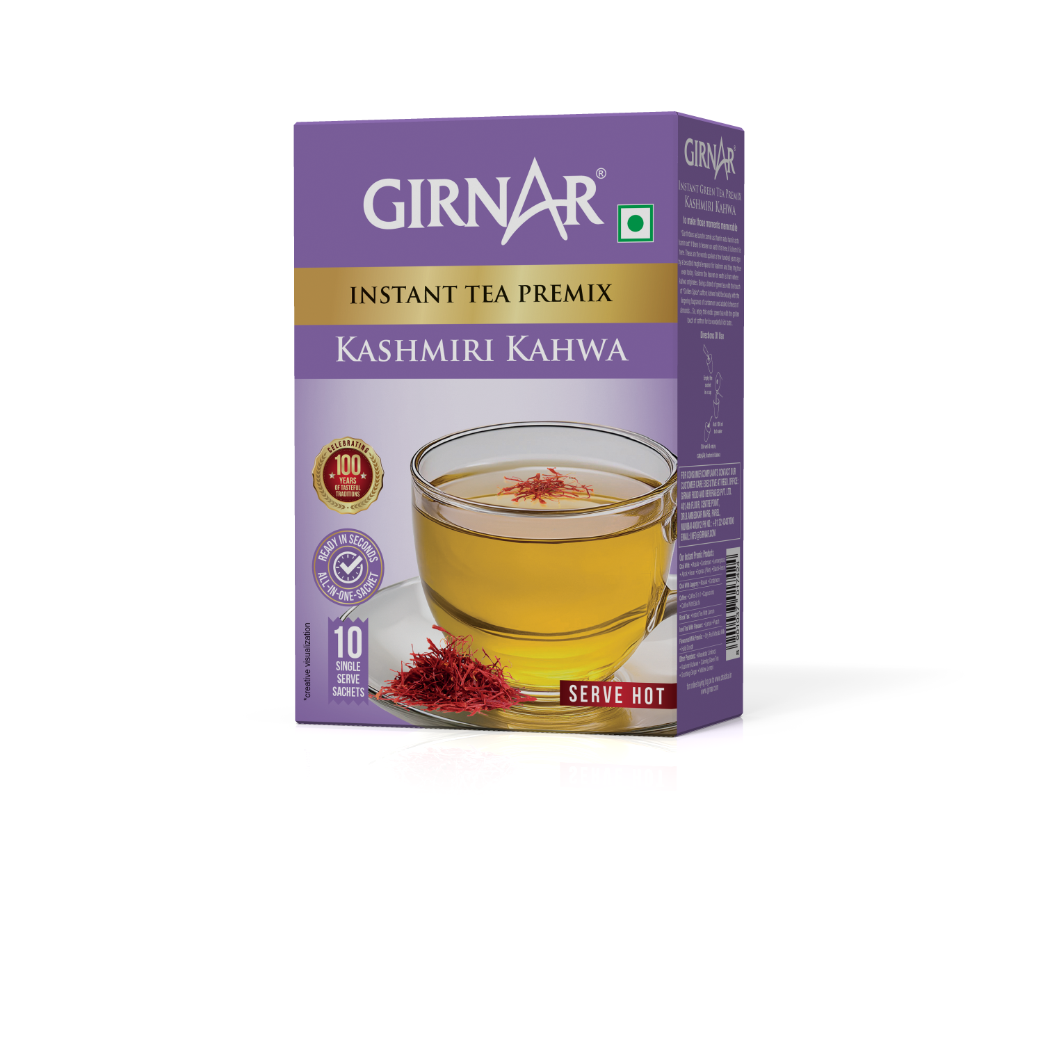 Instant Premix Kashmiri Kahwa 10 Sachets