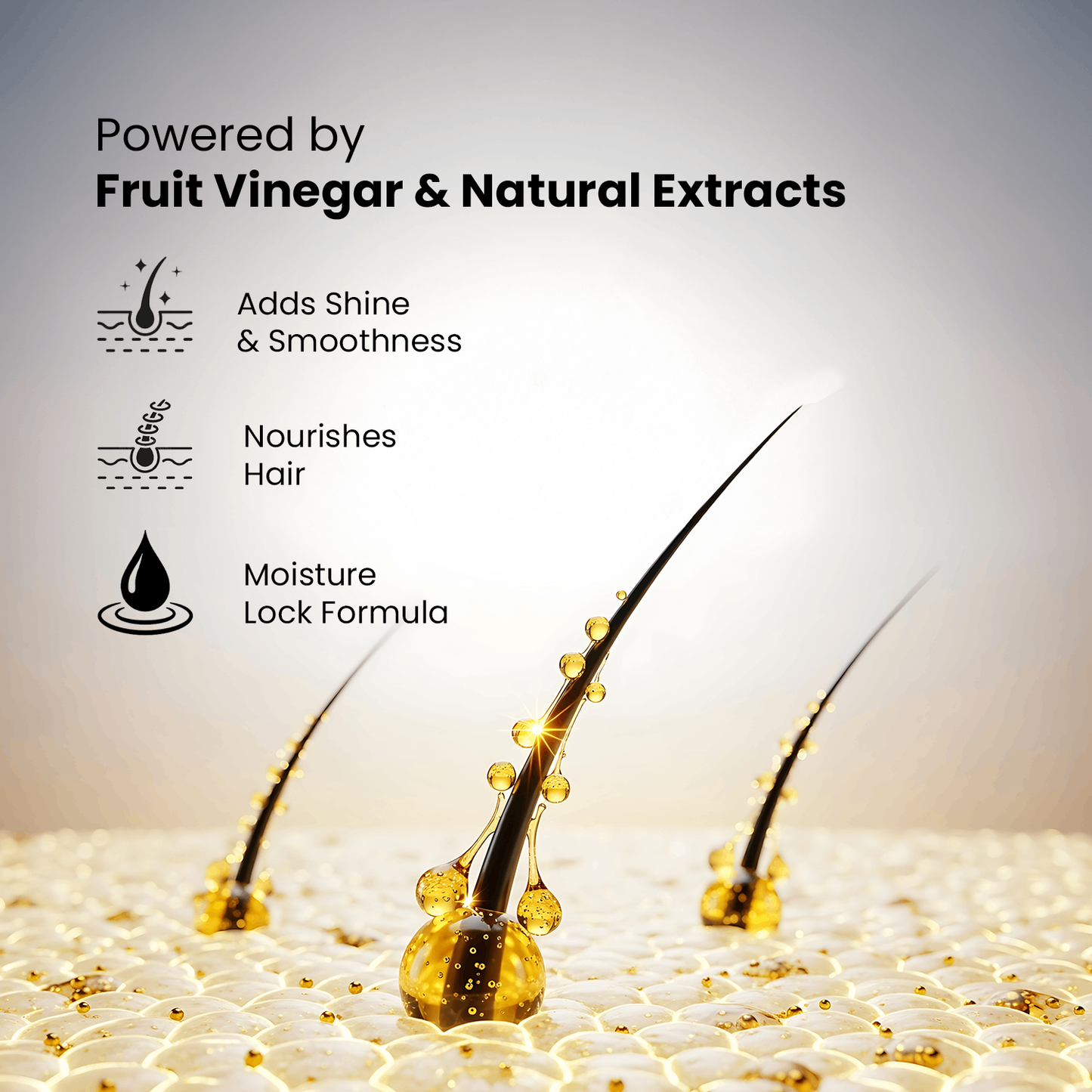 Kaveri Fruit Vinegar Gel Hair Color Natural Black 450ml x 2