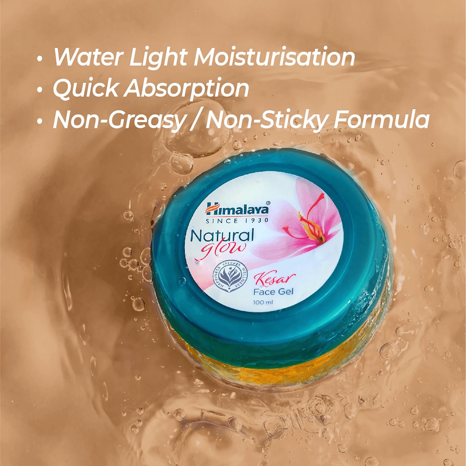 Himalaya Natural Glow Kesar Face Gel 100ml