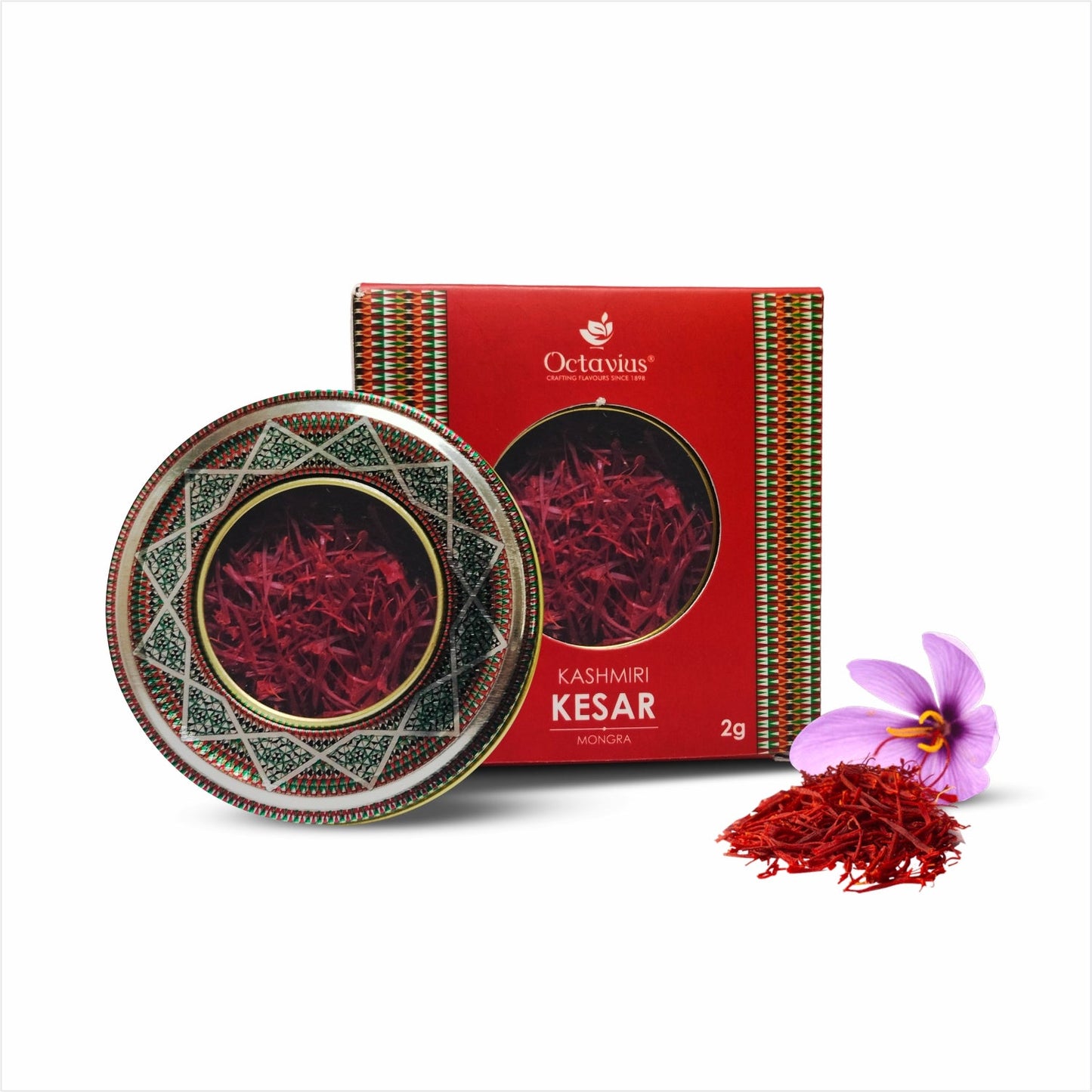 Premium Kashmiri Mongra Saffron – 2g 2g
