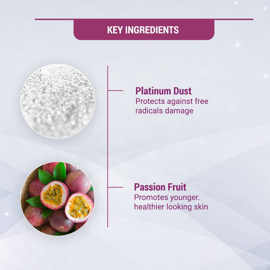 Radiant Platinum Cellular Anti-Ageing Salon Grade 4 Facial Kit 200g