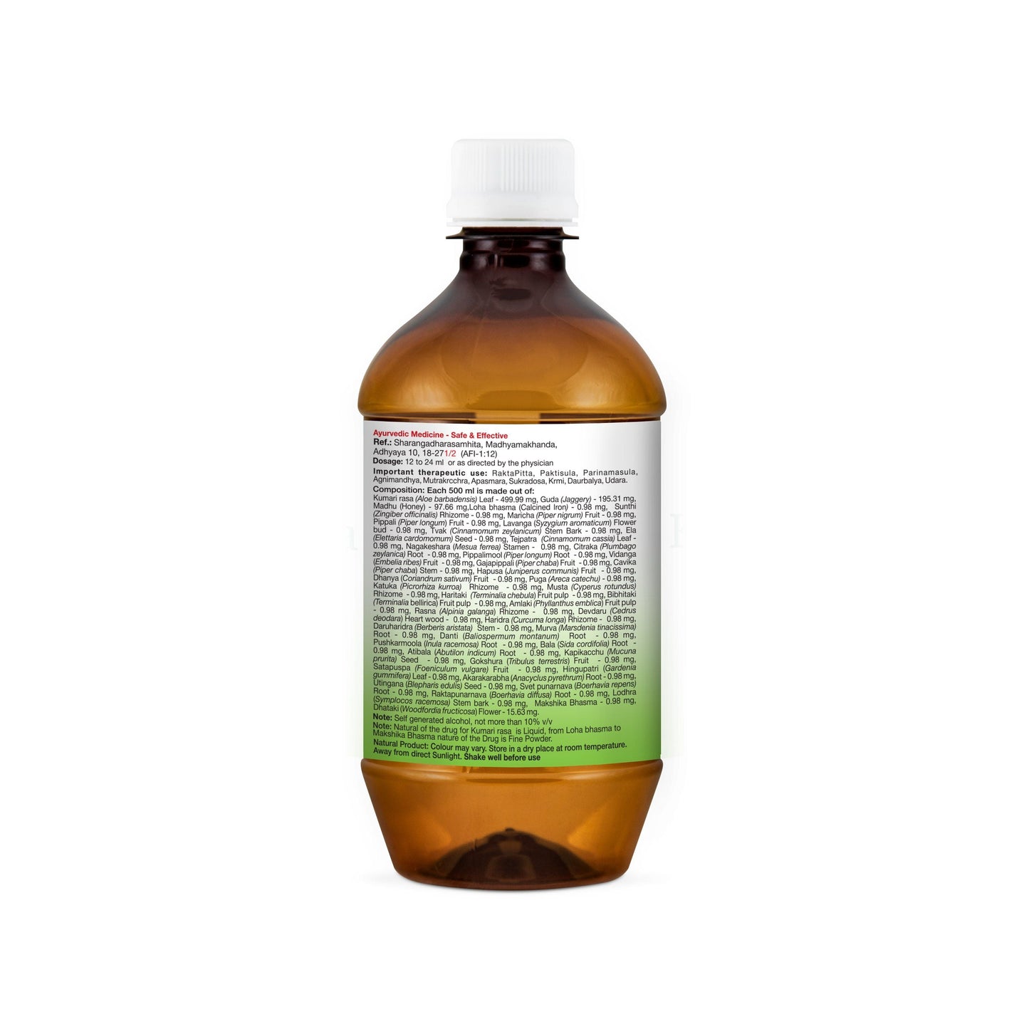 Kumaryasava, 500 ml 500ml