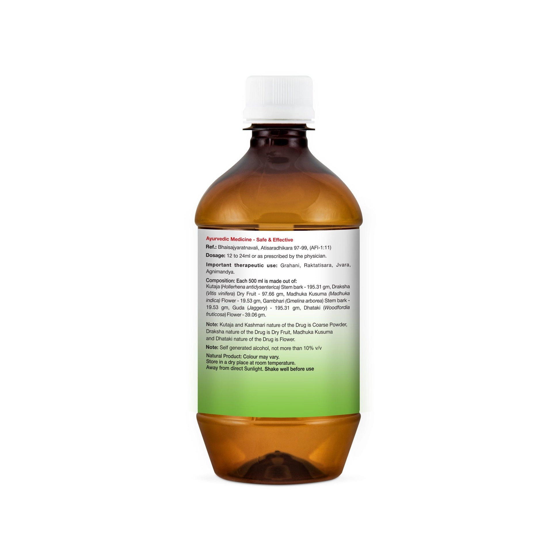 Kutajarishta, 500 ml 500ml