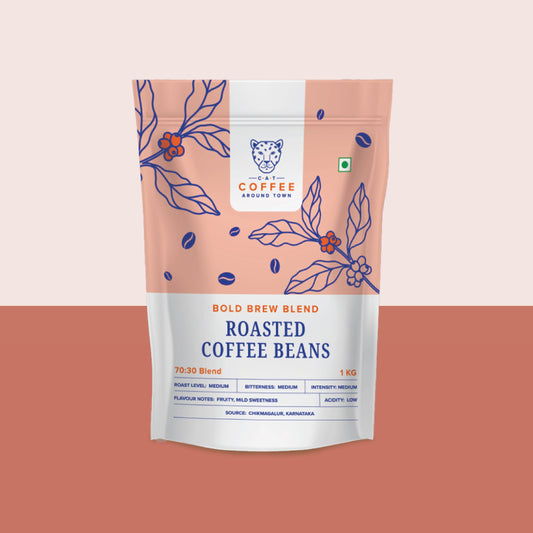 Bold Brew Blend – 70:30 Roasted Coffee Beans