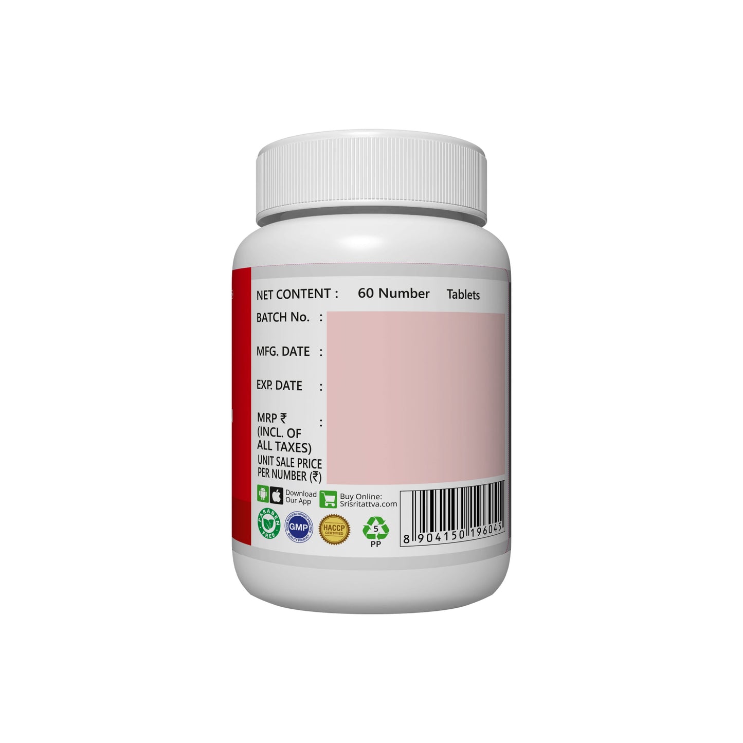 Laksha Guggulu, 60 Tabs | 500 mg 500mg