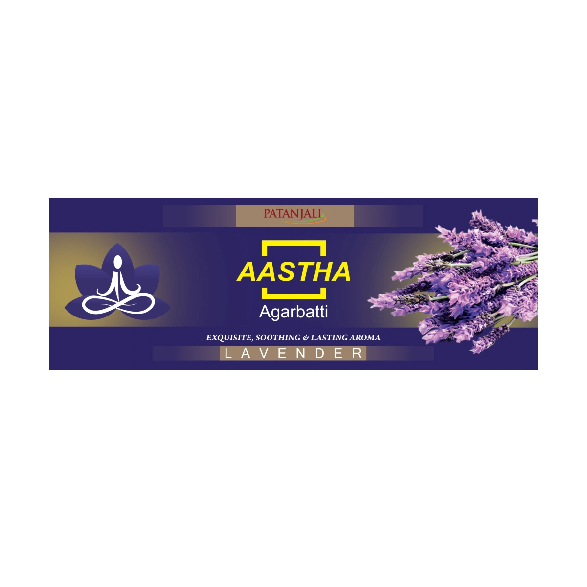Aastha Agarbatti Lavender - 18 Stick