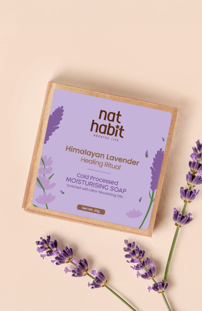 Cold Processed Himalayan Lavender Moisturising Soap Mini Pack 20g