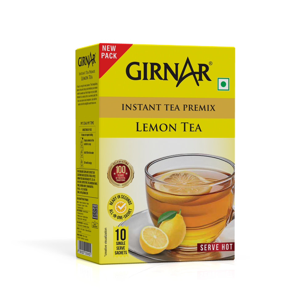 Instant Tea Premix With Lemon 10 Sachets