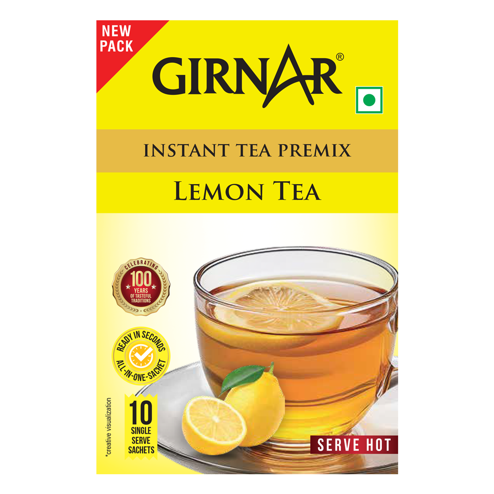 Instant Tea Premix With Lemon 10 Sachets