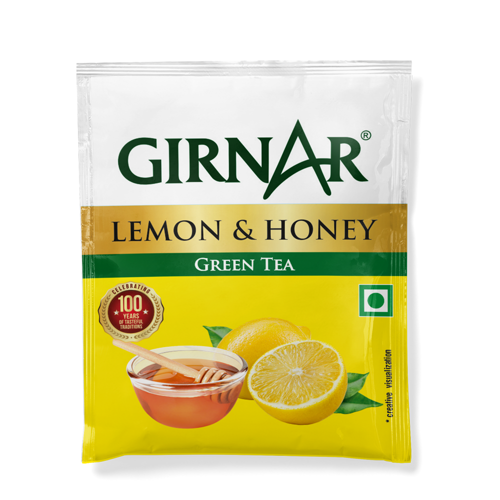 Green Tea Bags - Lemon & Honey 10 Tea Bags