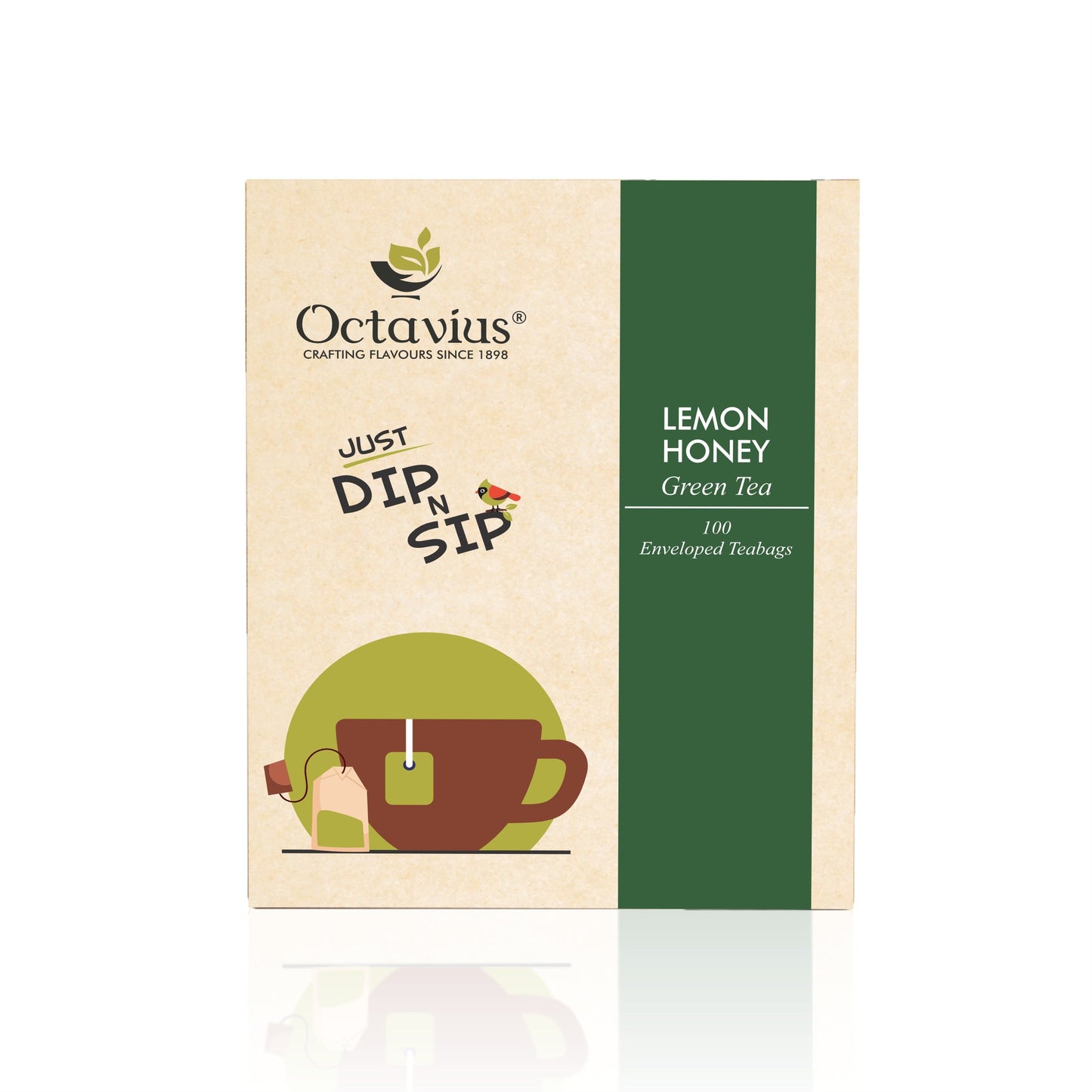 Lemon Honey Green Tea - 100 Enveloped Teabags 560g