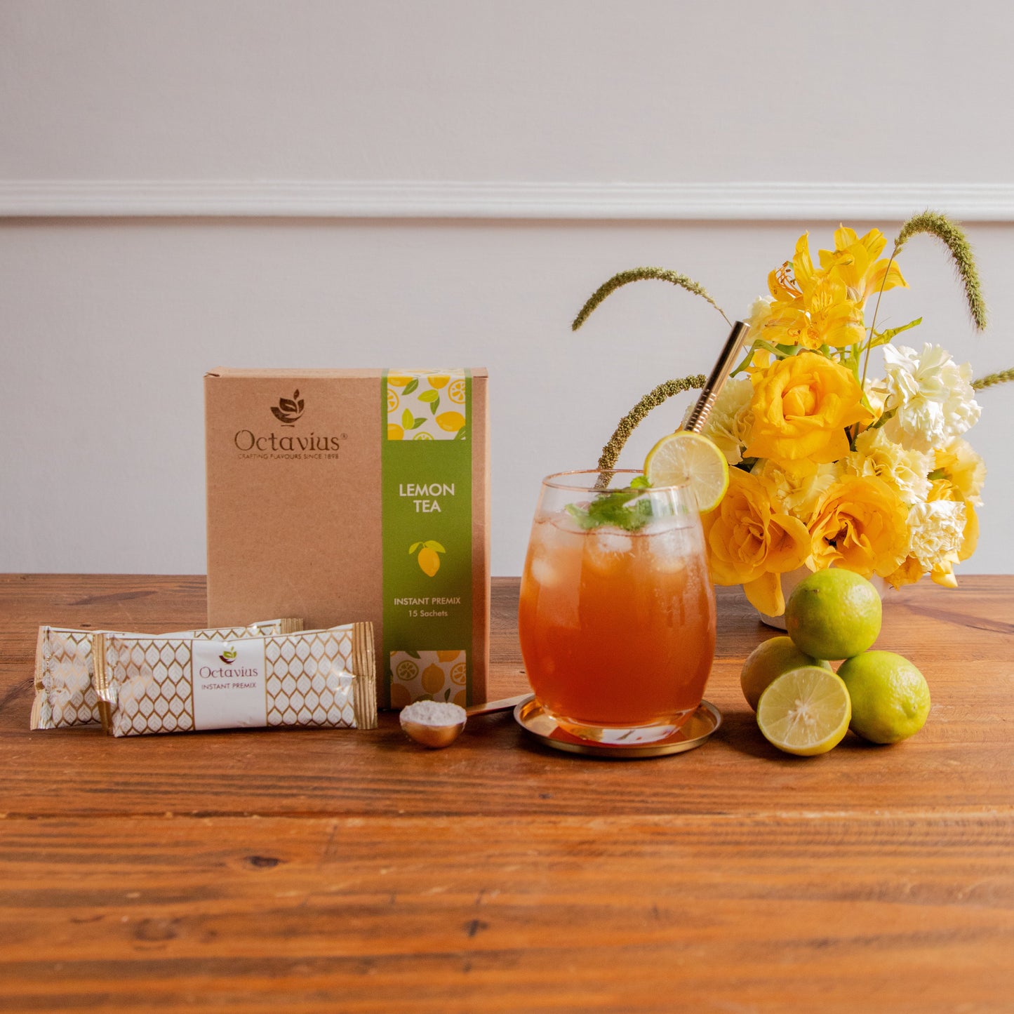 Lemon Iced Tea Premix 15 Sachets
