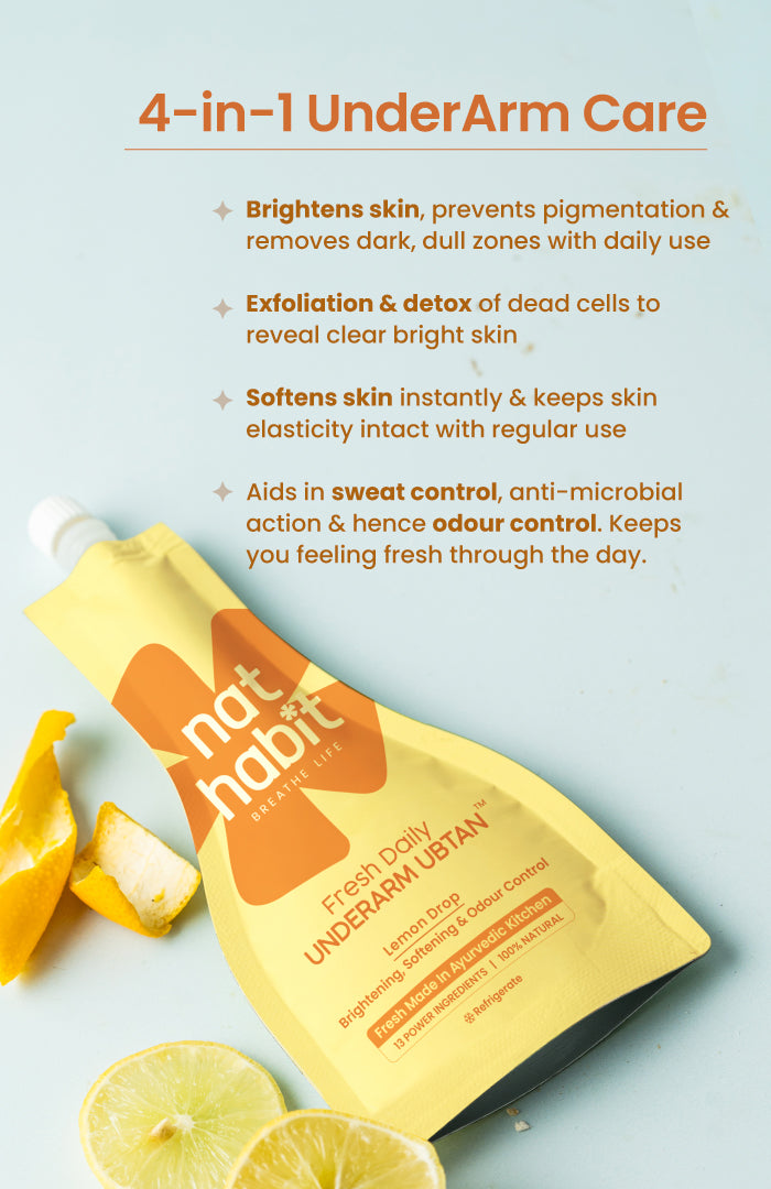 Lemon Drop UnderArm Ubtan 40g x 3個セット