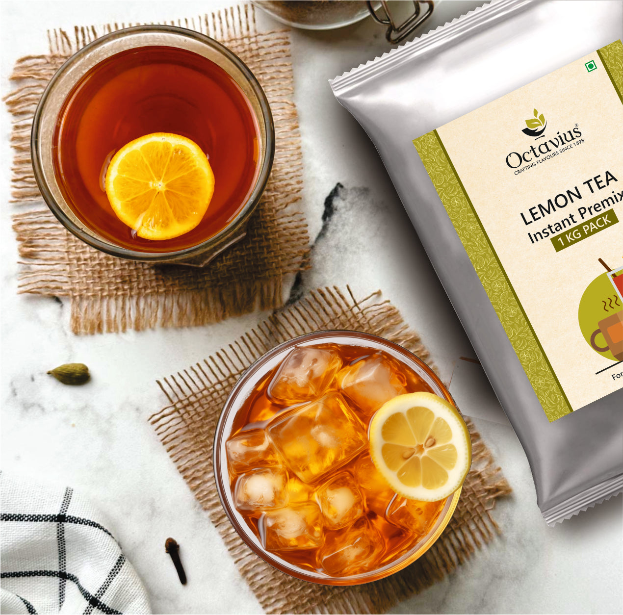 Lemon Iced Tea Premix 15 Sachets