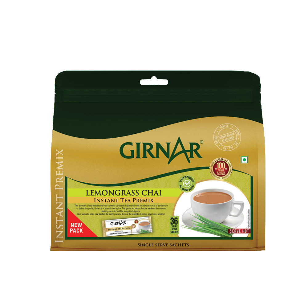 Instant Tea Premix With Lemongrass 36 Sachets