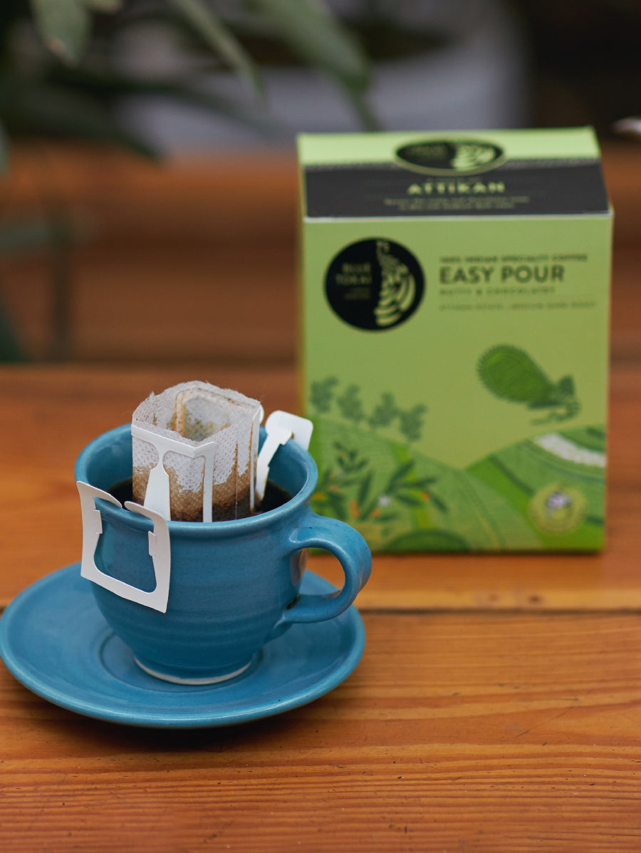 Attikan Estate Medium-Dark Roast Easy Pour Pack of 10