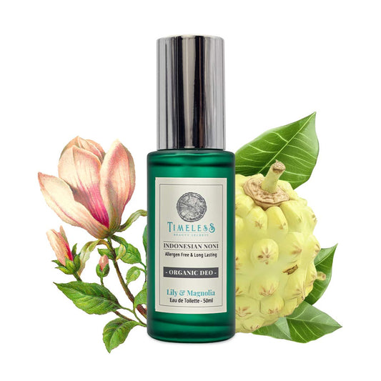 Indonesian Noni Organic Body Deodorant Lily & Magnolia 50ml