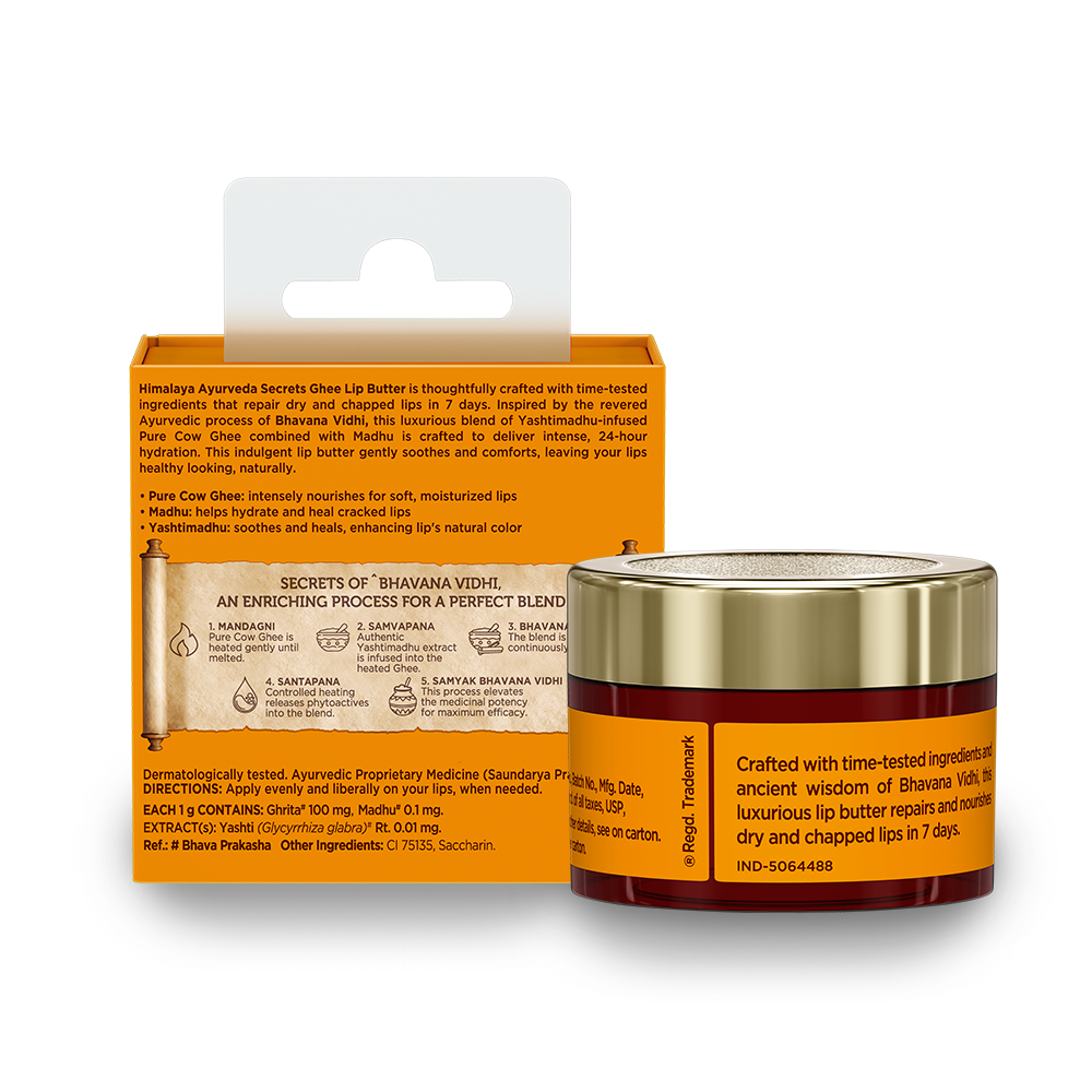 Himalaya Ayurveda Secrets Ghee Lip Butter 10g