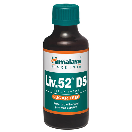 【Himalaya】 Liv.52 DS Sugar Free Syrup｜ルイヴ52ドススガルフルイーシロップ