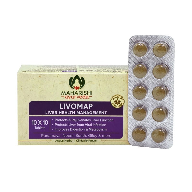 Maharishi Ayurveda Livomap Tablets – Liver Health & Detox Support