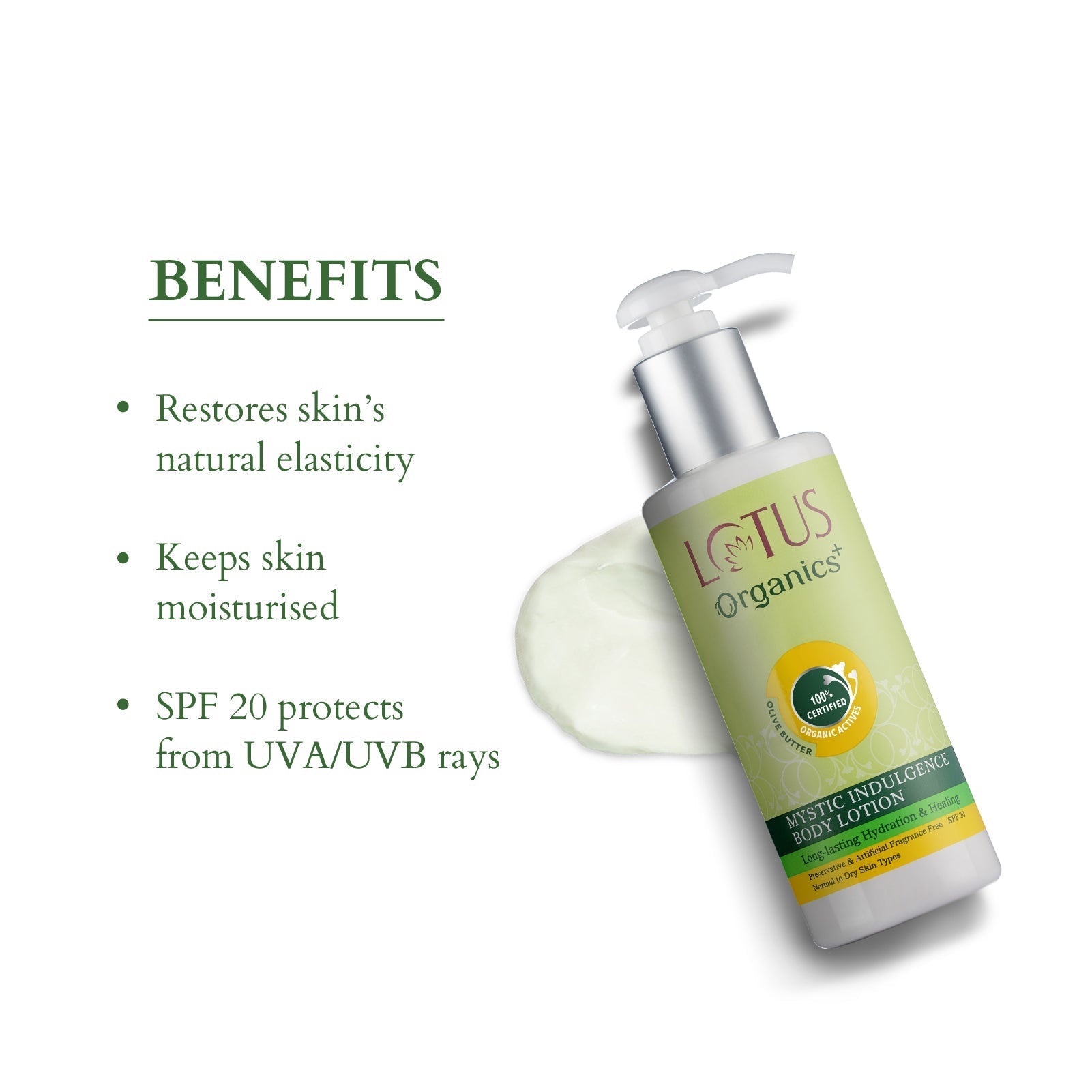 Organics+ Mystic Indulgence Body Lotion SPF 20 