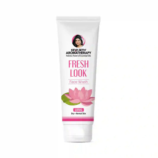 Fresh Look Lotus Face Wash, Mild, Hydrating, Moisturizing, Foaming, For Extremely Dry & Dehydrated Skin 100ml