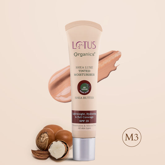 Organics+ Shea Luxe Tinted Moisturiser 40g / Dark