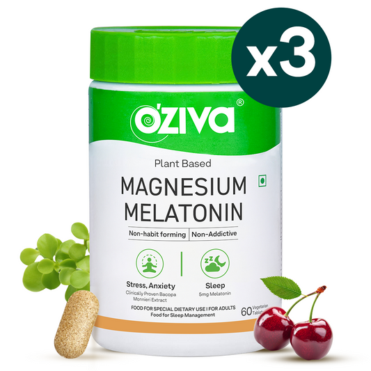 Magnesium Melatonin For Stress, Anxiety & Sleep Sleep & Nurture Pack