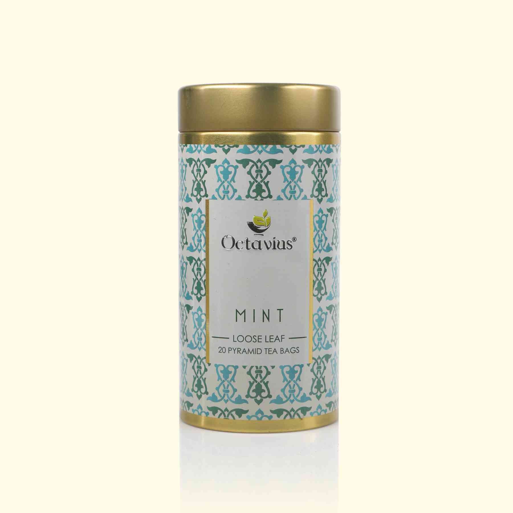 Mint Green Tea (20 Pyramid Tea Bags) 20 Pyramid