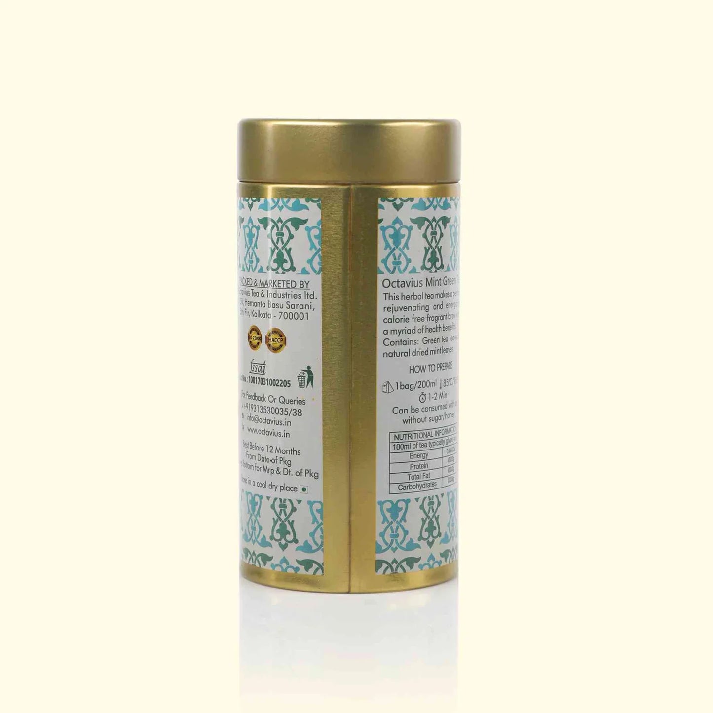 Collector’s Tea Box - Complete Tea Kit ( One Tea of your Choice and Double Wall Glasses) Kashmiri Kahwa