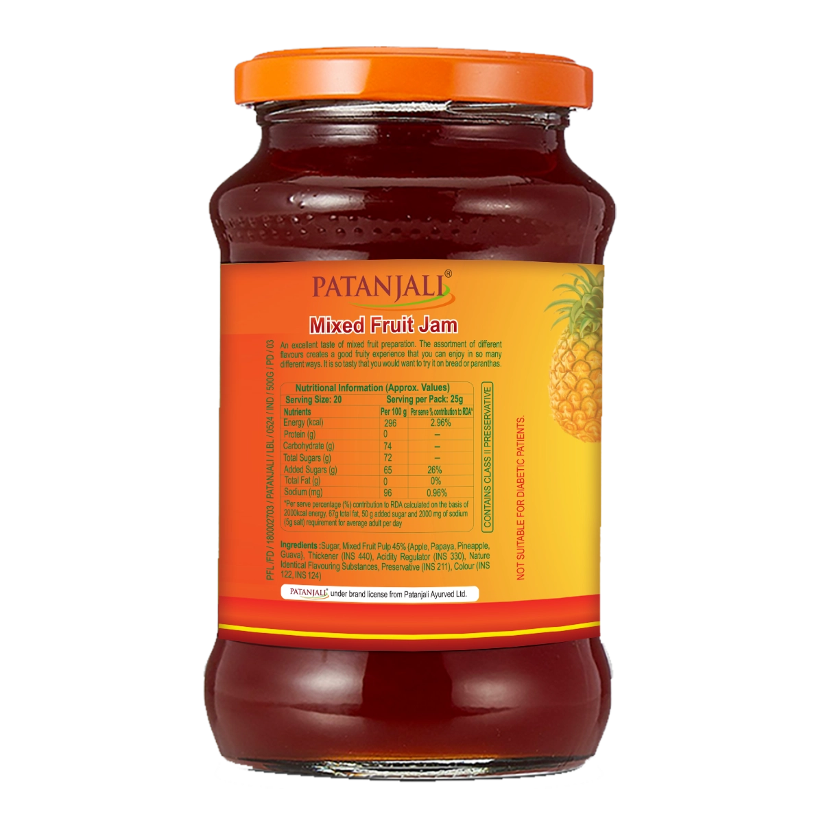 Patanjali Mixed Fruit Jam