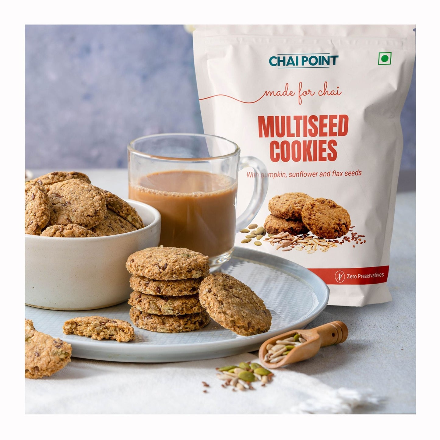 Multiseed Oat Cookies - Pack of 2 Pack of 2