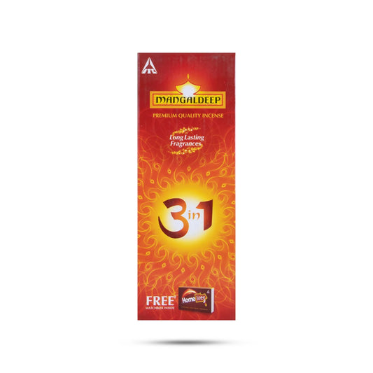 Premium Quality Incense Sticks | 3 In 1/ Agarbathi/ Agarbatti for Pooja