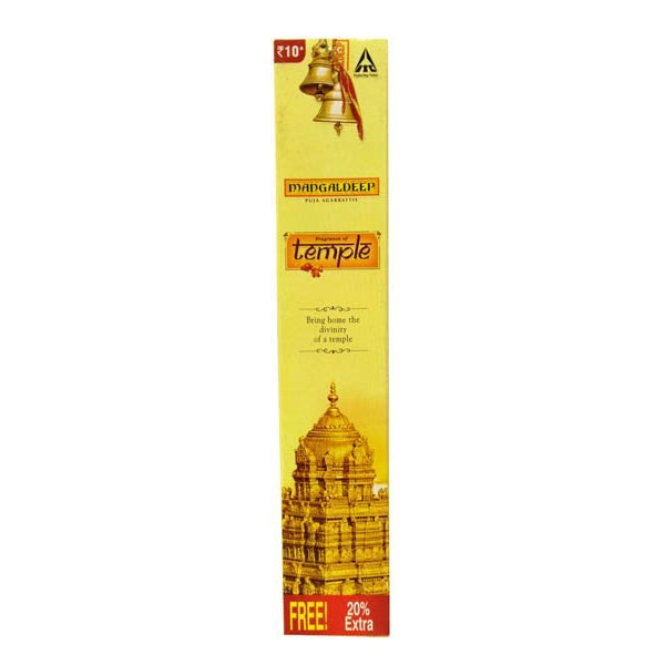 Temple Incense Sticks - 12 Sticks | Agarbatti/ Agarbathi/ Scent Sticks For Pooja Fragrance 12本
