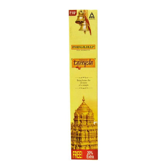 Temple Incense Sticks - 12 Sticks | Agarbatti/ Agarbathi/ Scent Sticks For Pooja Fragrance 12本