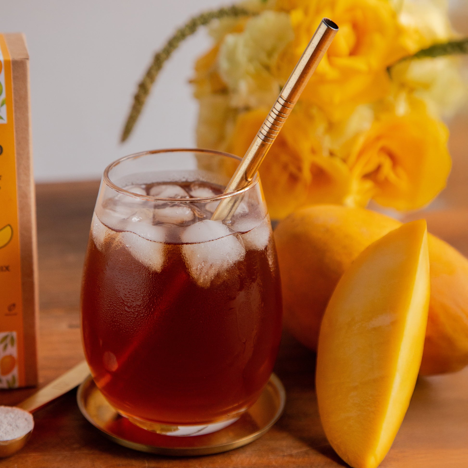 Mango Iced Tea Premix – 15 Sachets 15sachets