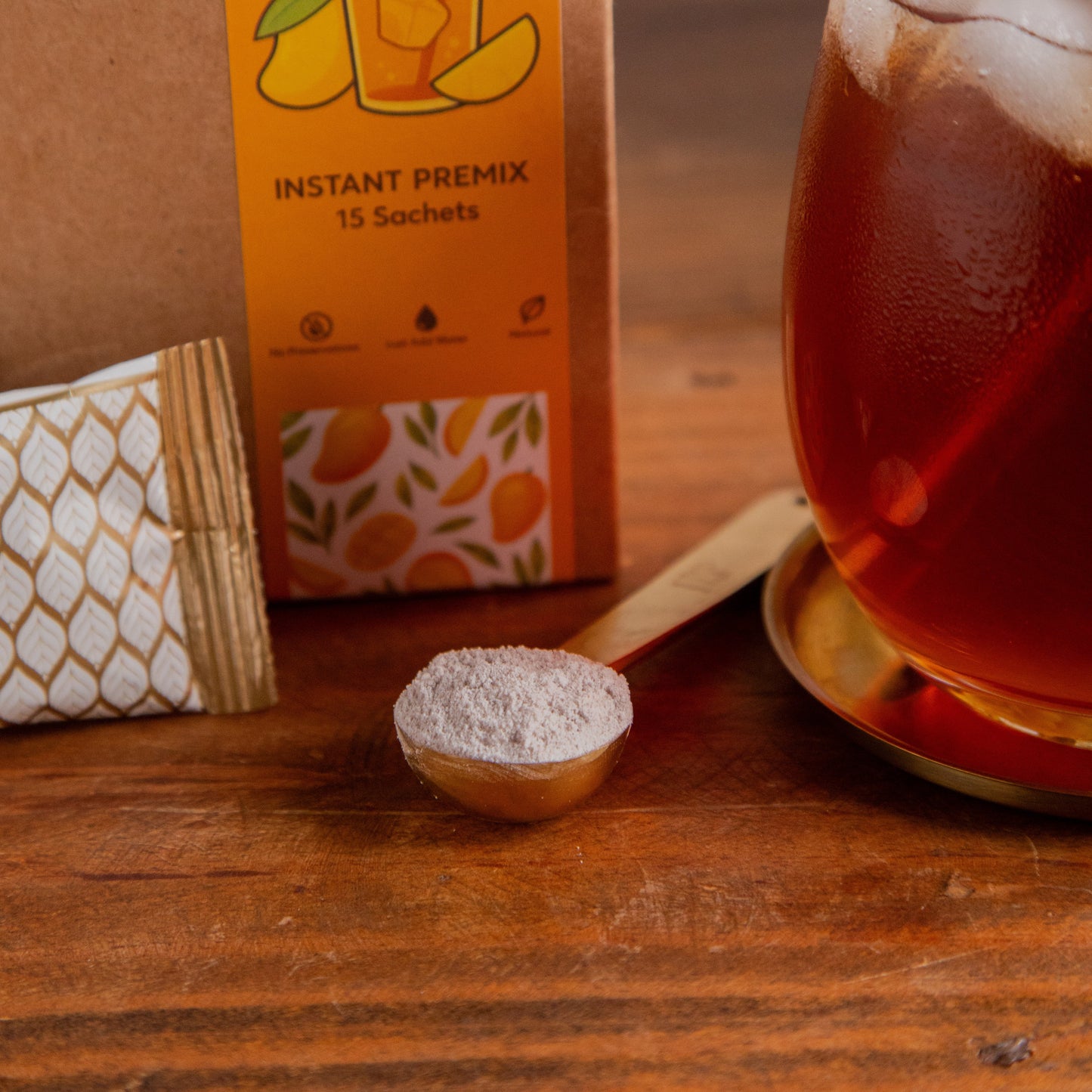 Mango Iced Tea Premix – 15 Sachets 15sachets